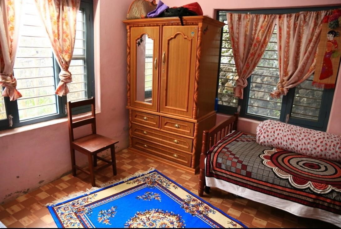 Homestay in a convival Nepali's family house — photo