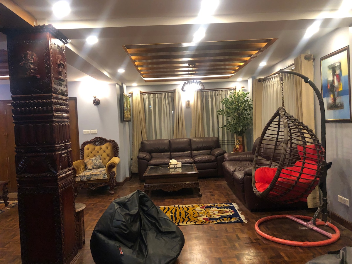 Luxury Master bedroom with bathroom in Lazimpat