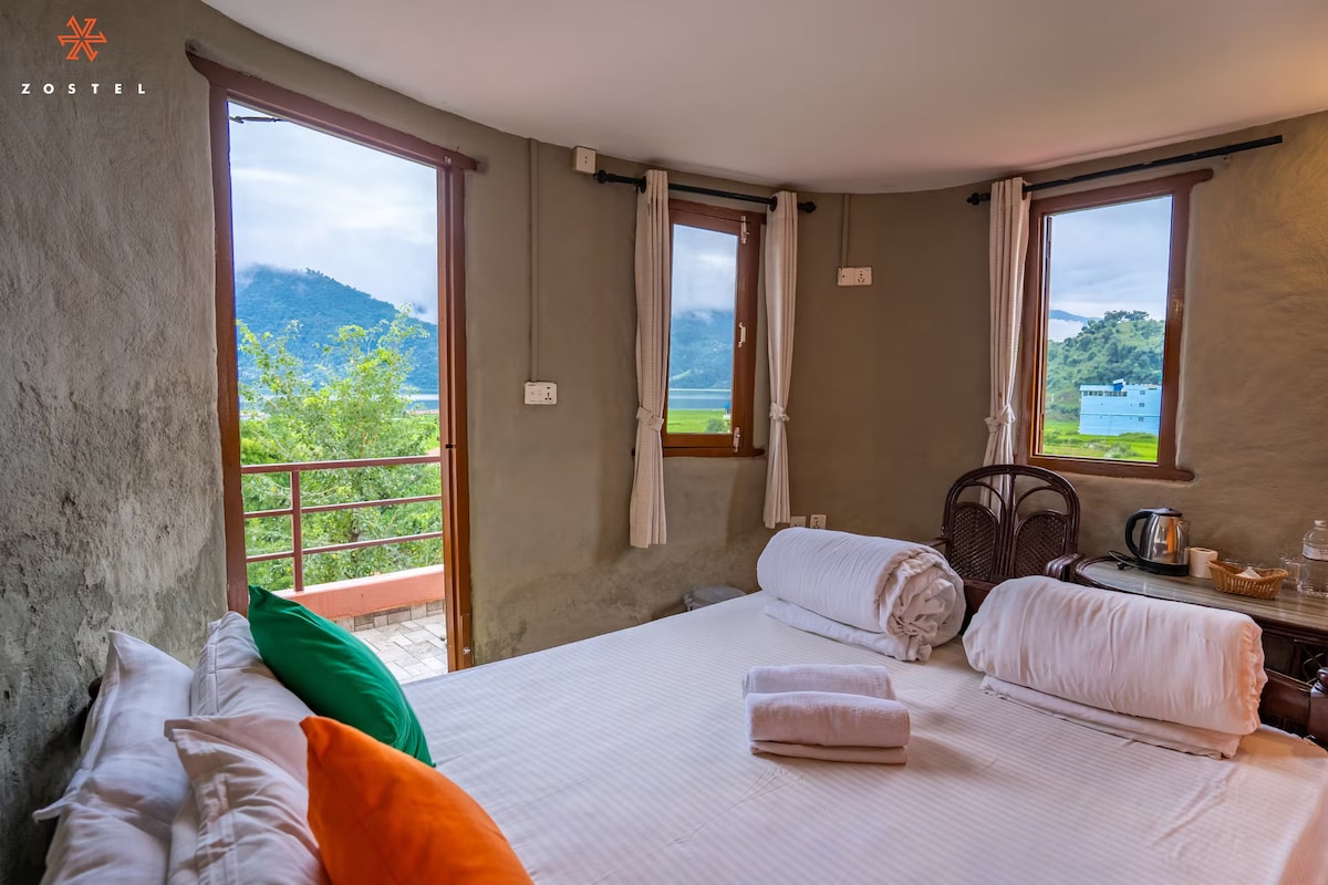 Roof Top Hut in Pokhara