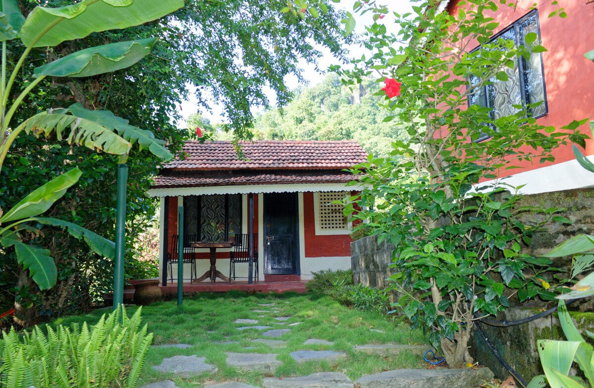 Room with Private Garden Surrounded by Nature — photo