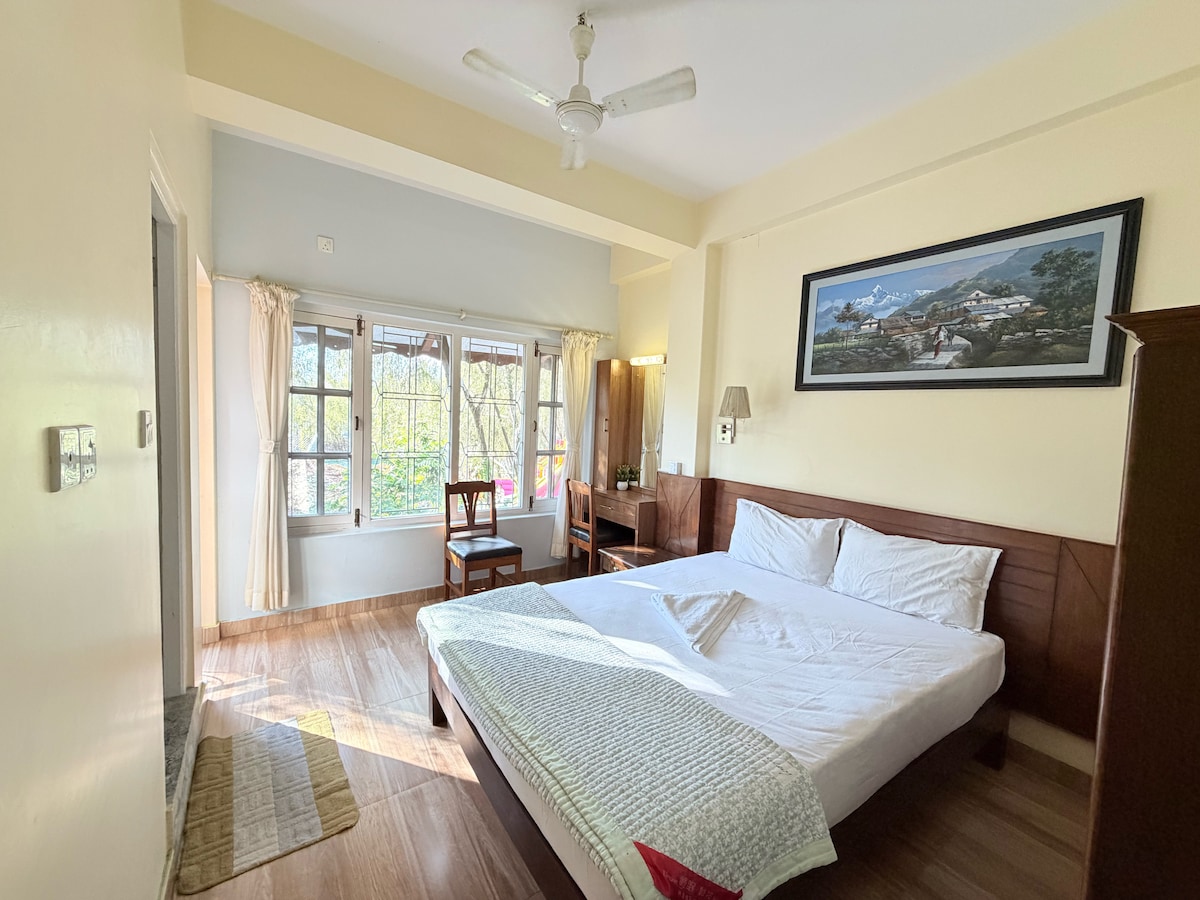 Budget Stay w/ Balcony & Bathroom Pokhara