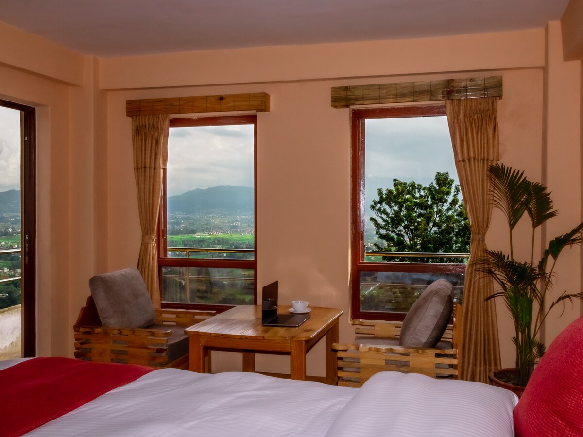 Double room with mountain view