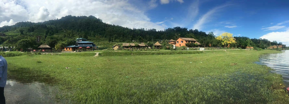 Pokhara lake view garden loft cottage — photo