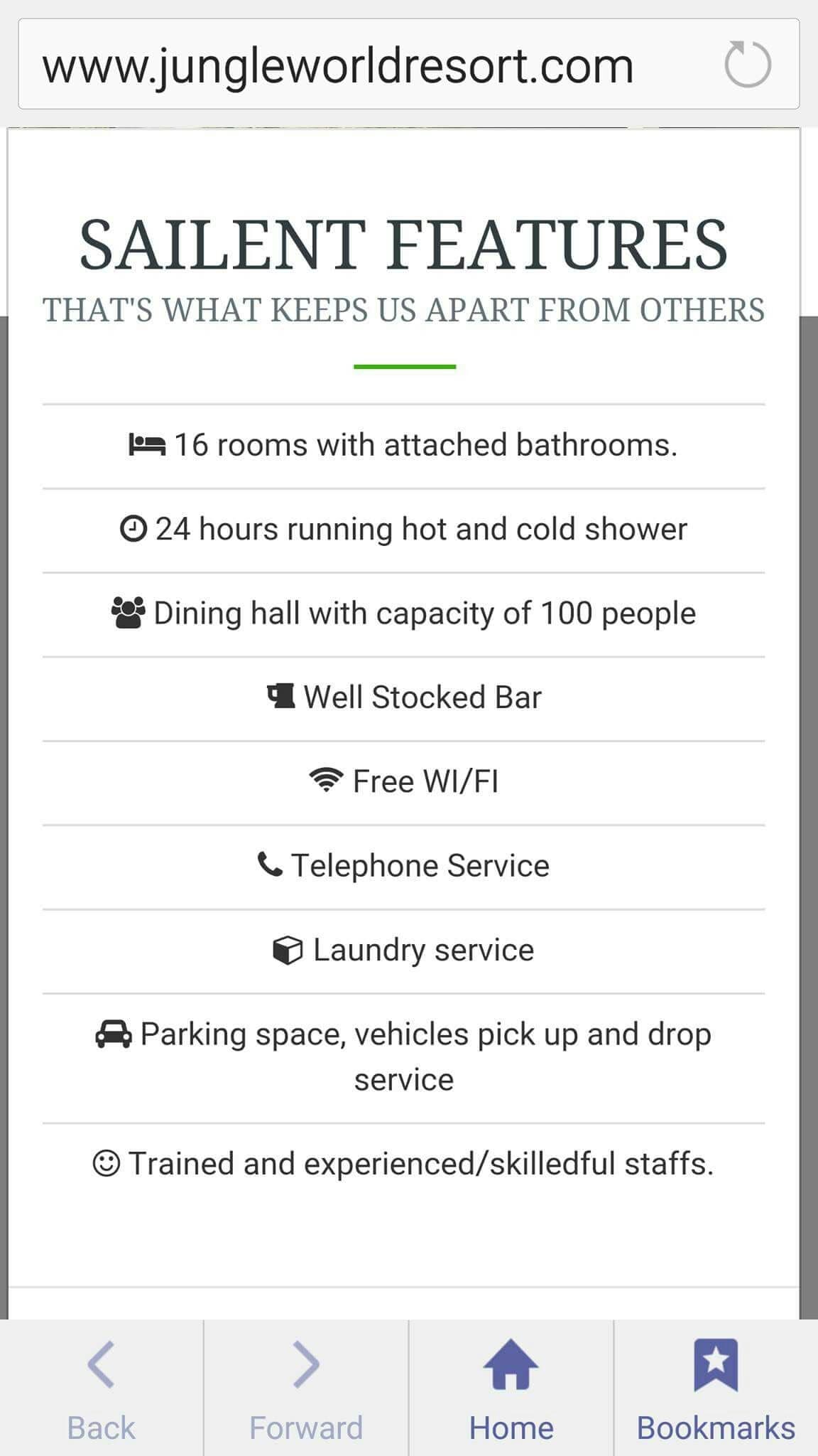 A Resort with pool & restaurant — photo