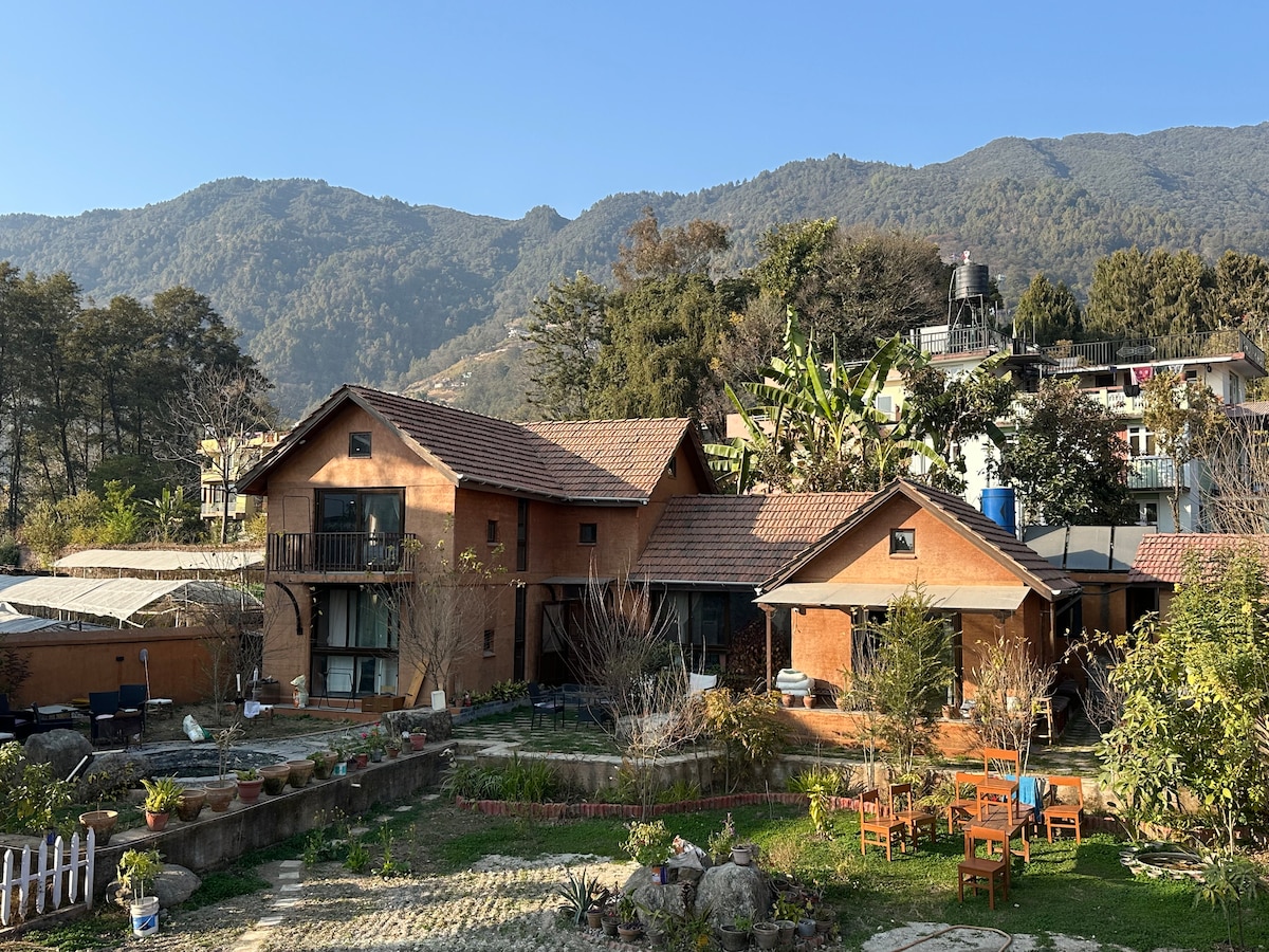 Luxury farm house near national park double room — photo