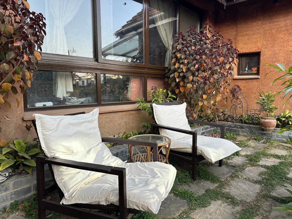 Luxury farm house near national park double room — photo