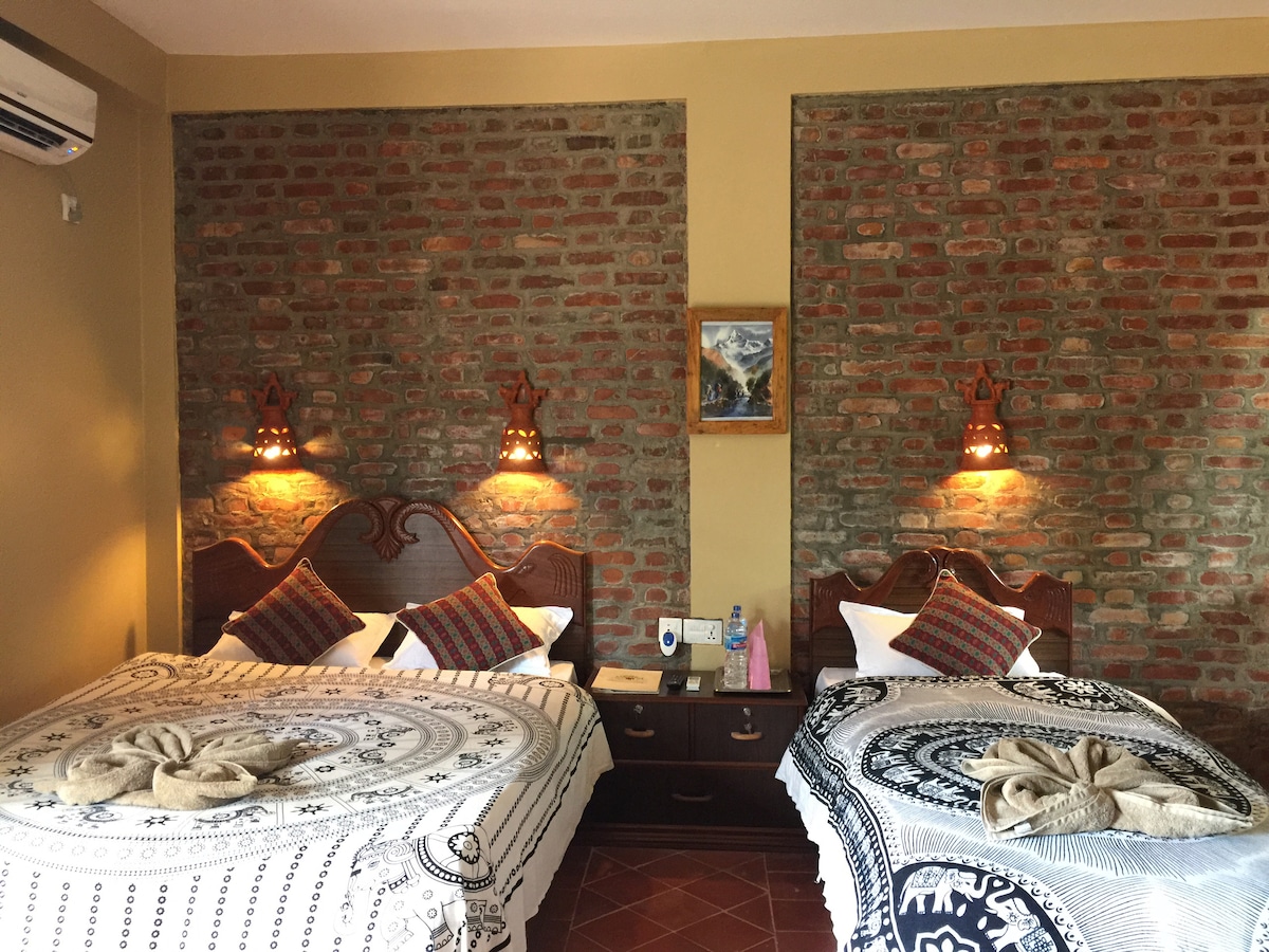 Chautari Garden Resort Deluxe Triple  room