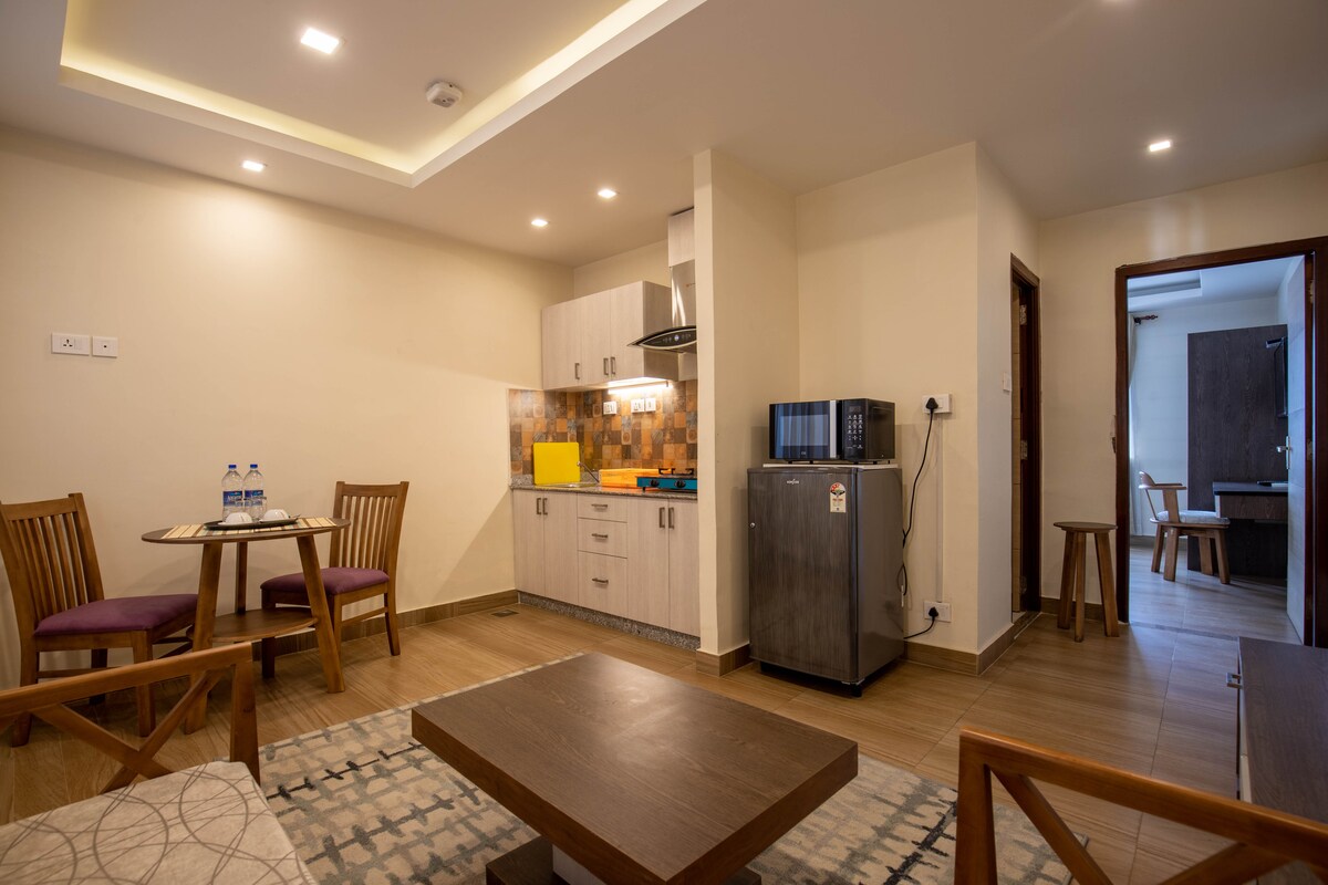 1 BHK Apartment - King Size Bed — photo