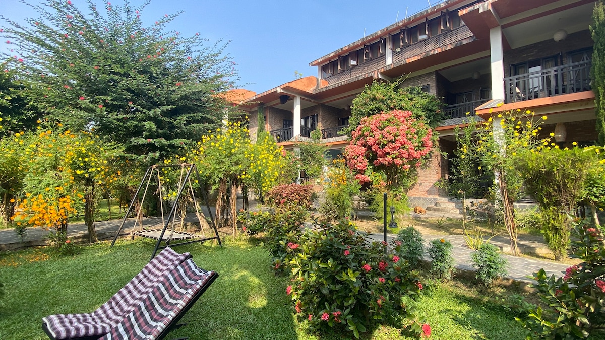 Near by the river and national park