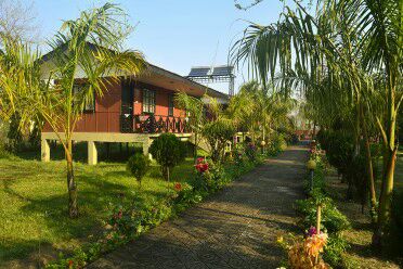 A Resort with pool in Nepal — photo