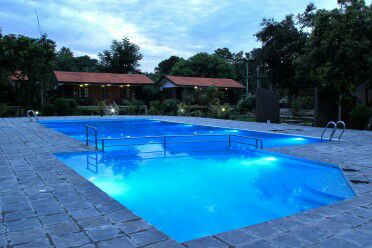 A Resort with pool in Nepal — photo