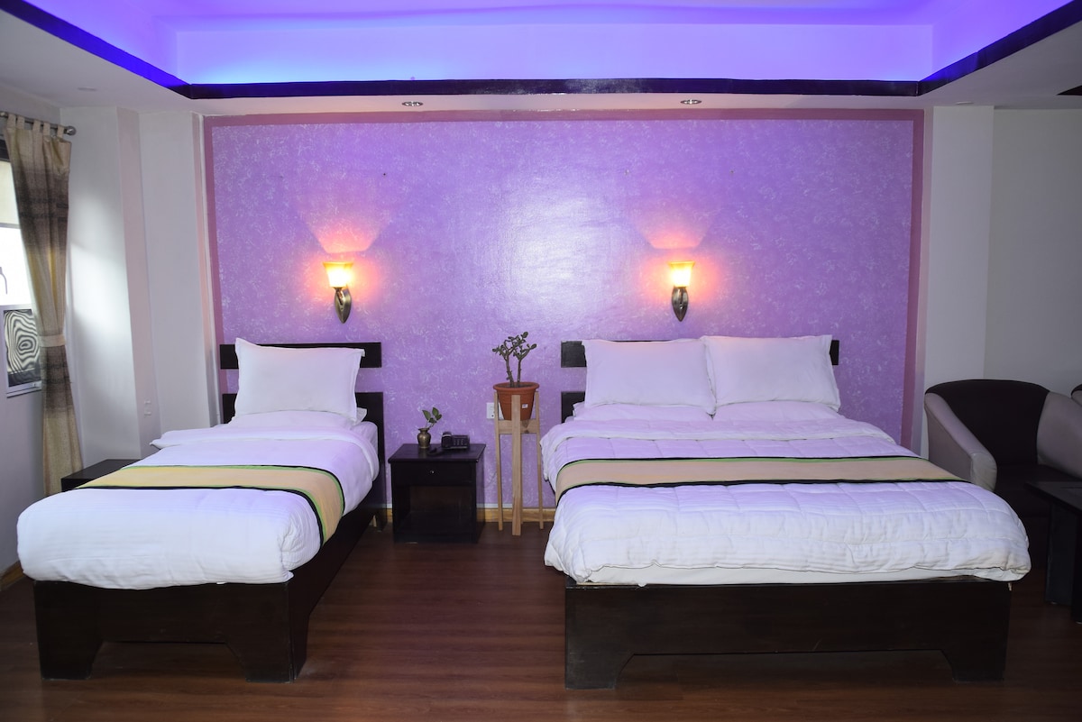 Spacious studio apt. (panoramic view, clean. green — photo