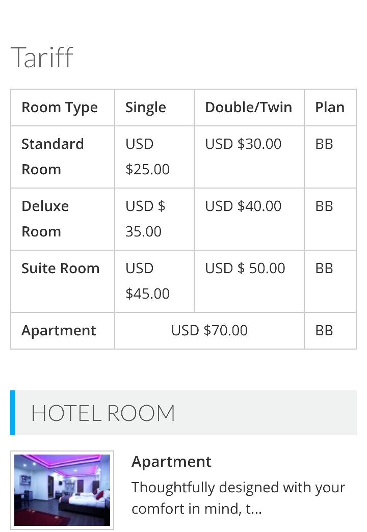 HOTEL and APARTMENT in Kathmandu — photo