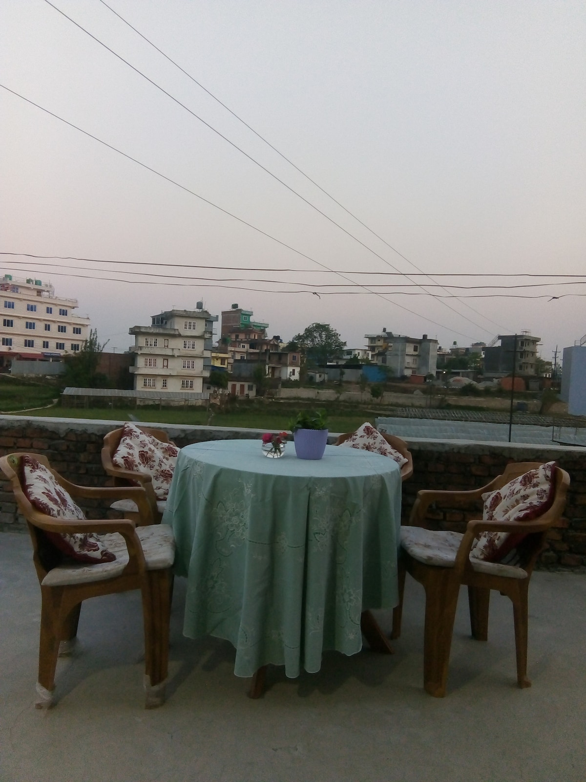 Double bed
Asian,veg breakfast