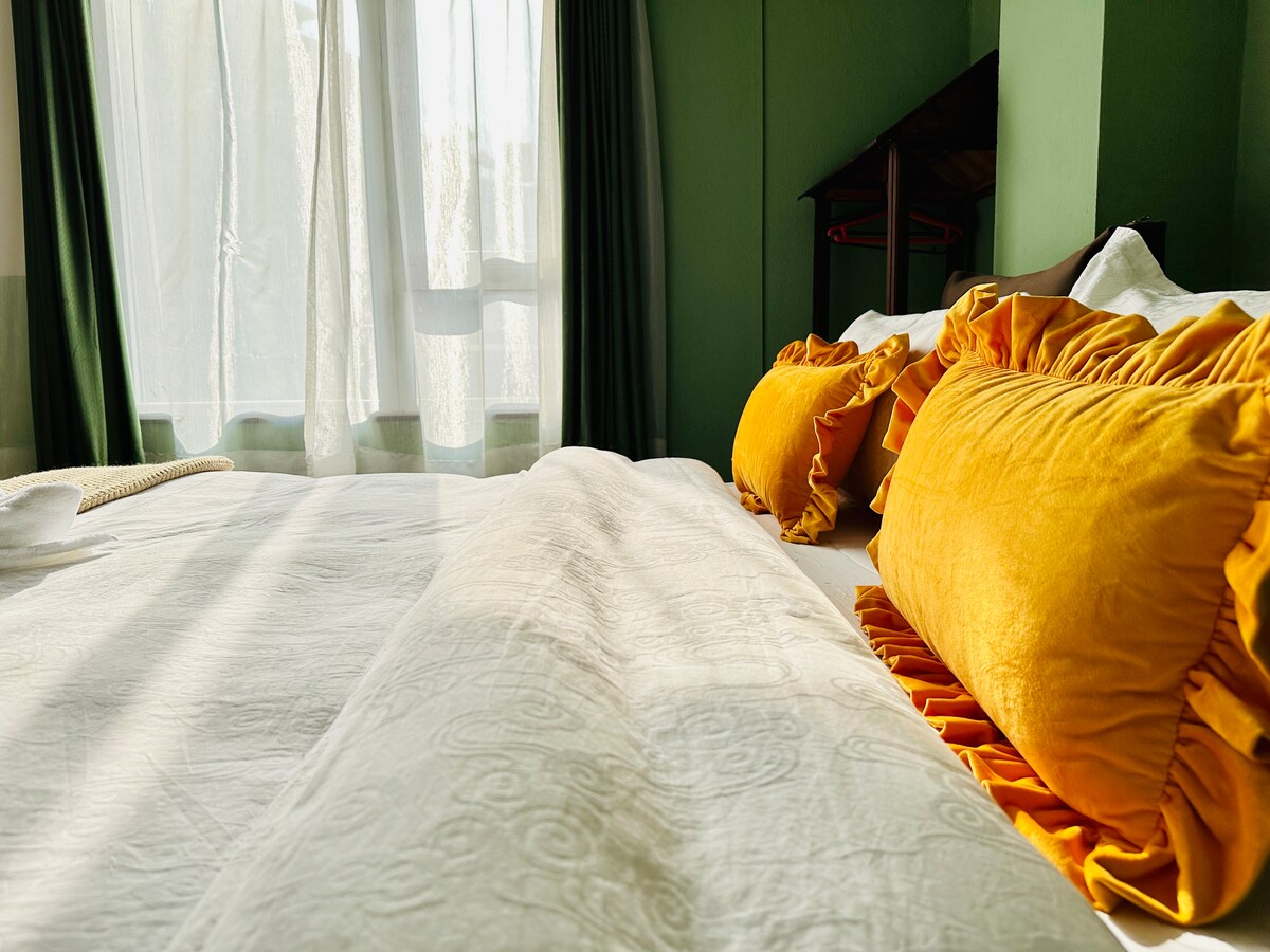 Hotel Darwin near thamel king room rooftop garden — photo