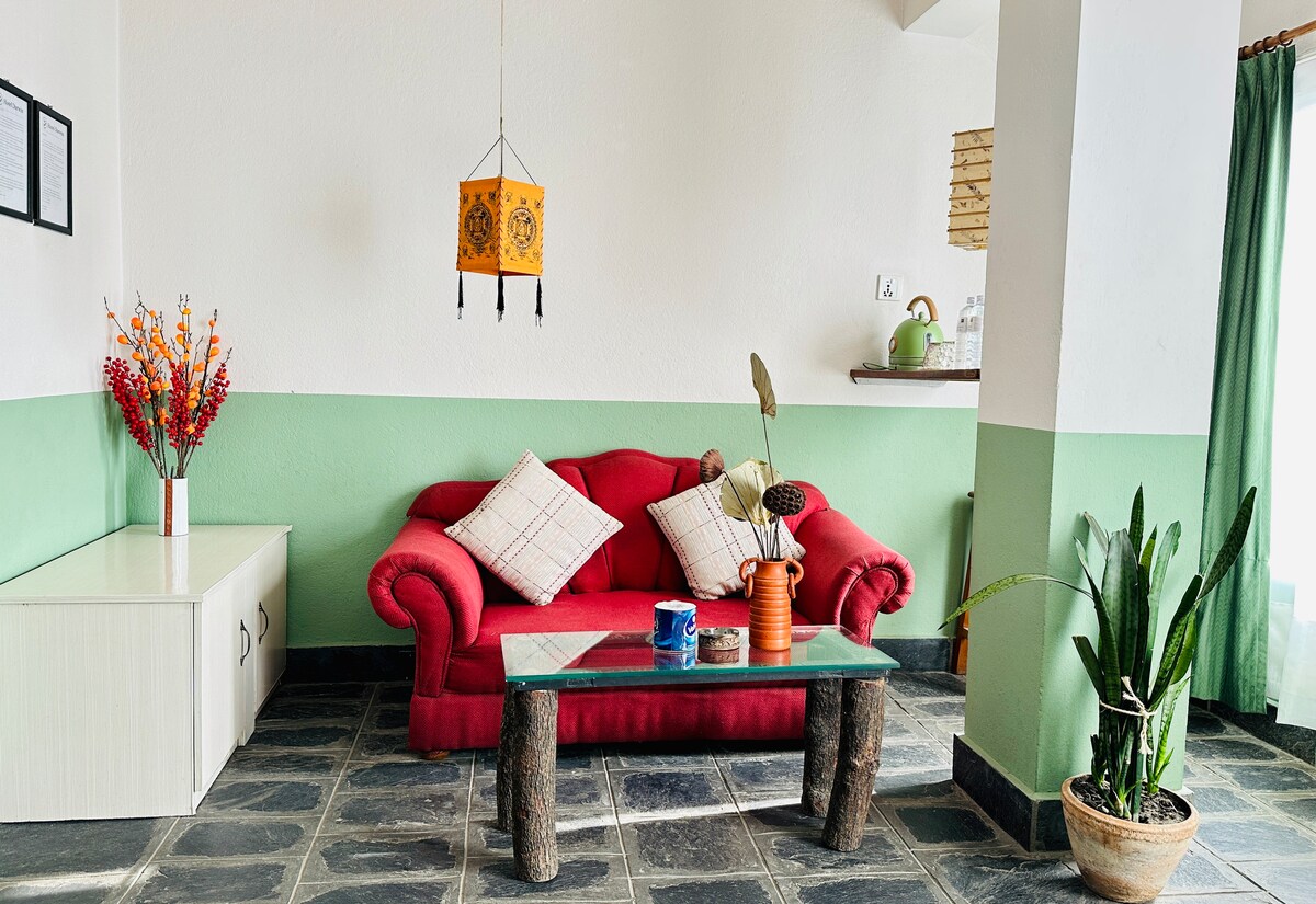 Hotel Darwin near thamel king room rooftop garden — photo