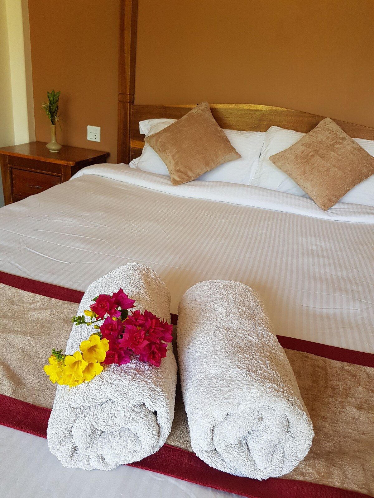 Annapurna II Superior Double Sunrise Village View — photo