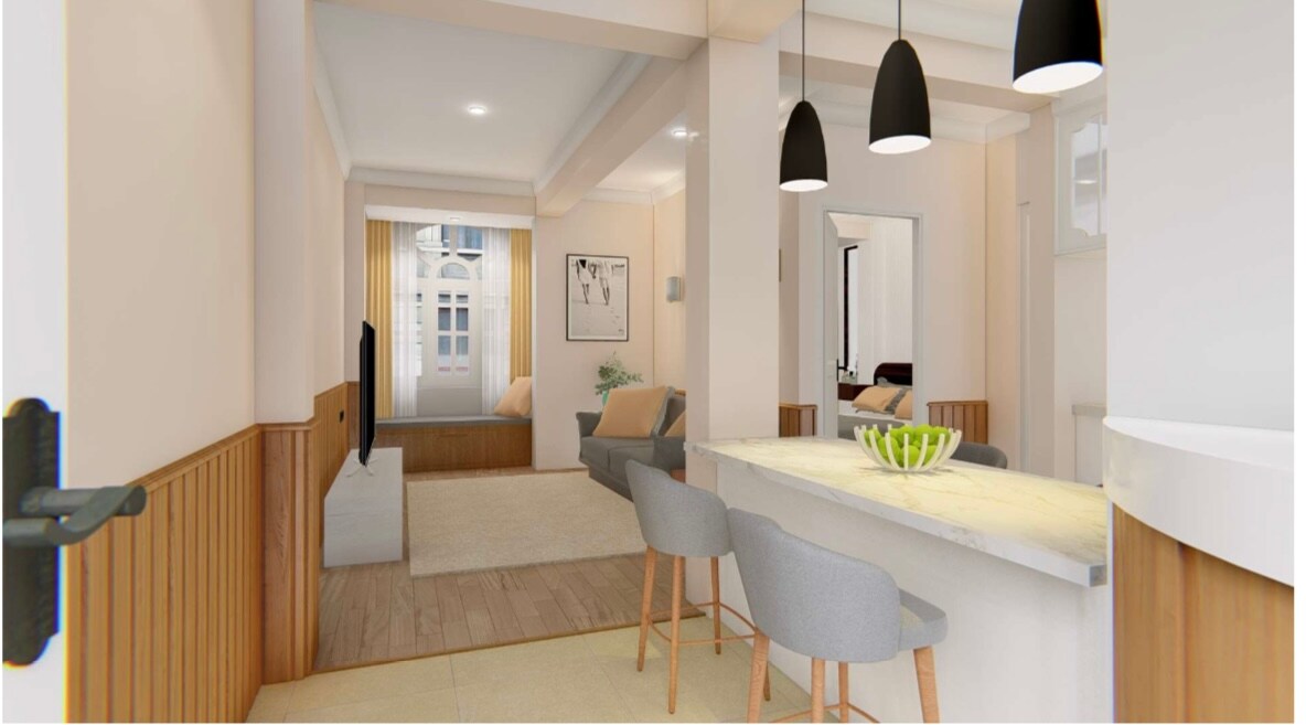 Thamel Apartments 1bhk road view