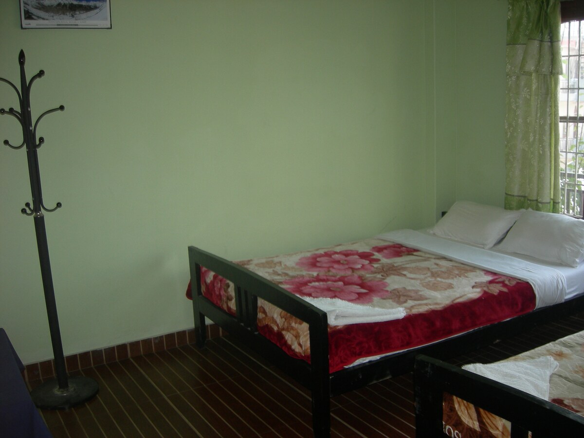 its   a family runing guest house.