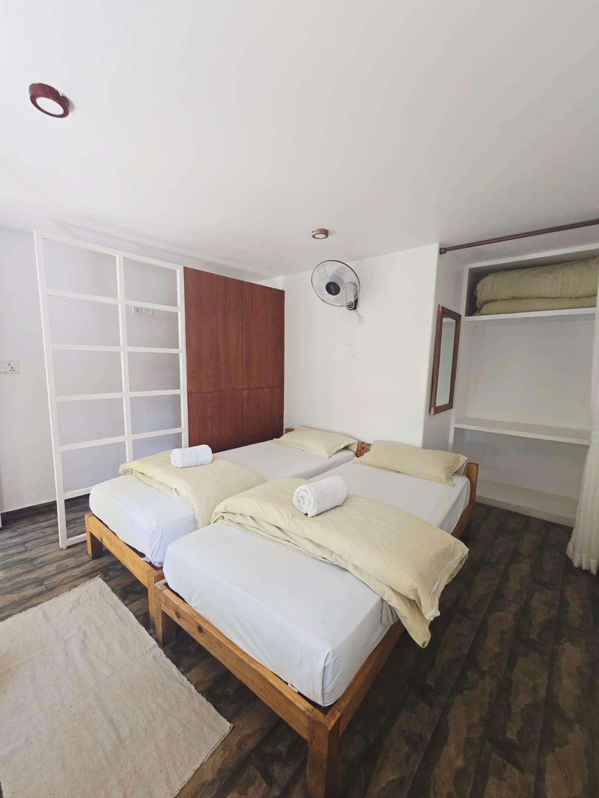 Rana Cottage Lake side Twin Bed room