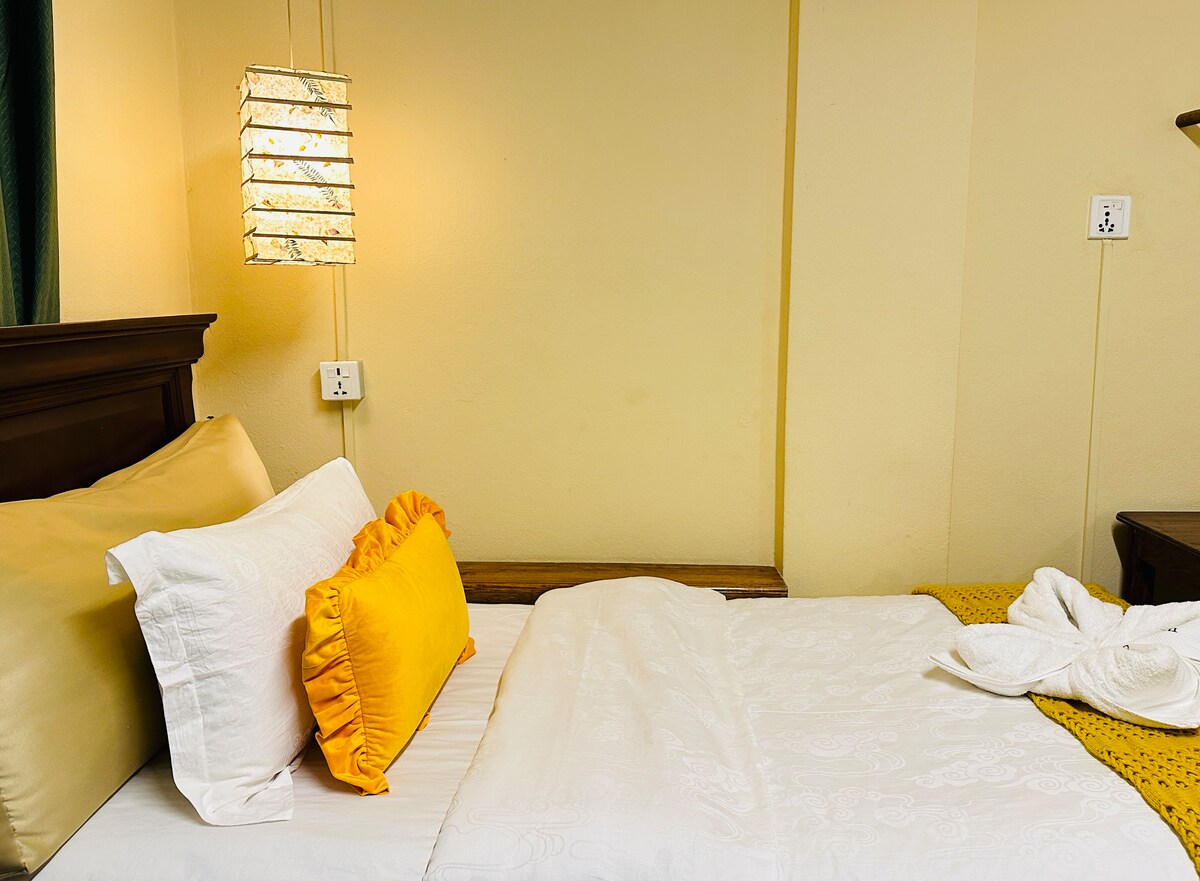 Hotel Darwin near thamel twin room  rooftop garden — photo