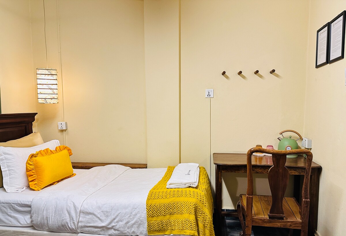 Hotel Darwin near thamel twin room  rooftop garden — photo