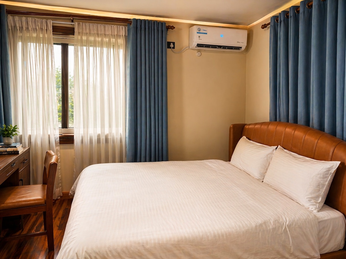 Double Bed Room in Kathmandu With Attach Bathroom
