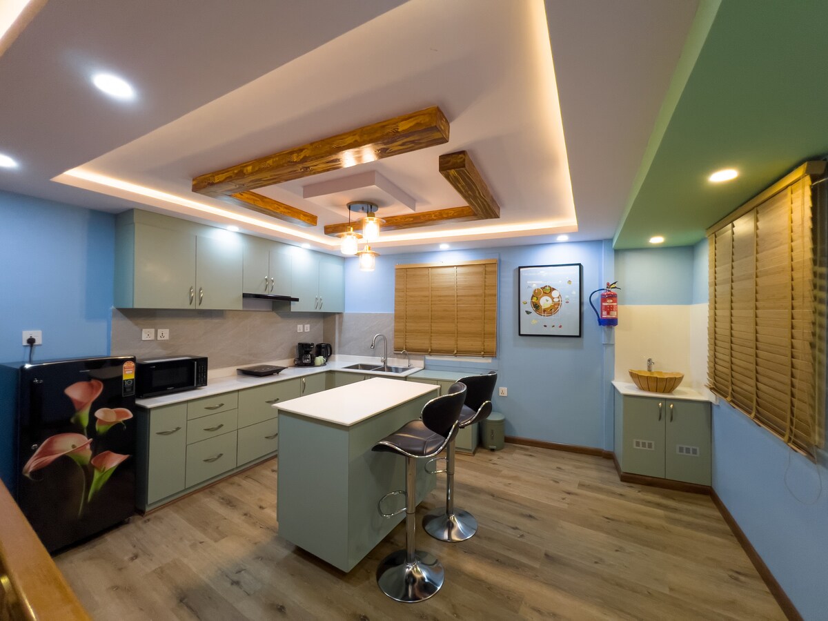 Explore Boudha stupa from Satori Apartment — photo