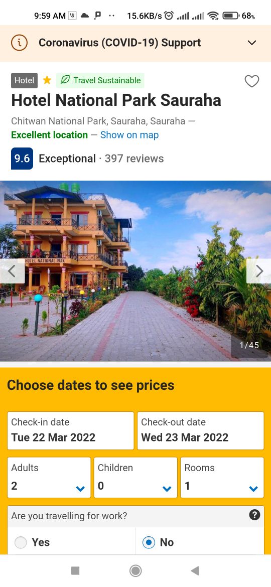 Welcoming One Queen bed with attached bathroom — photo