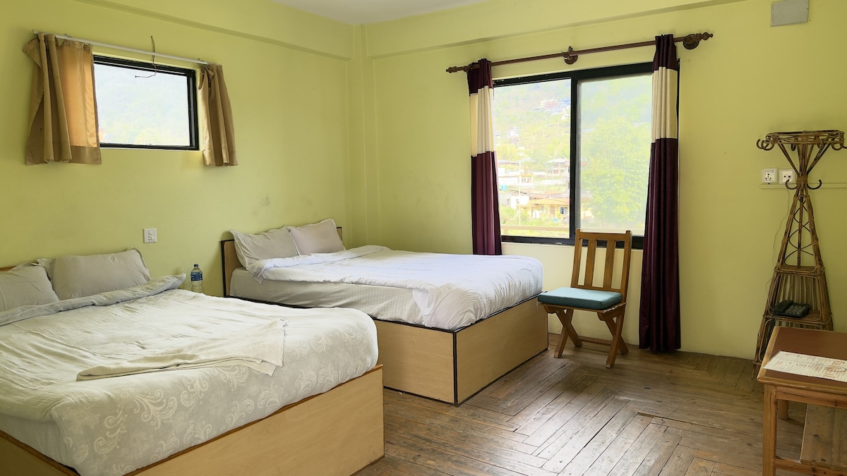 Comfortable Room with Two Queen Beds