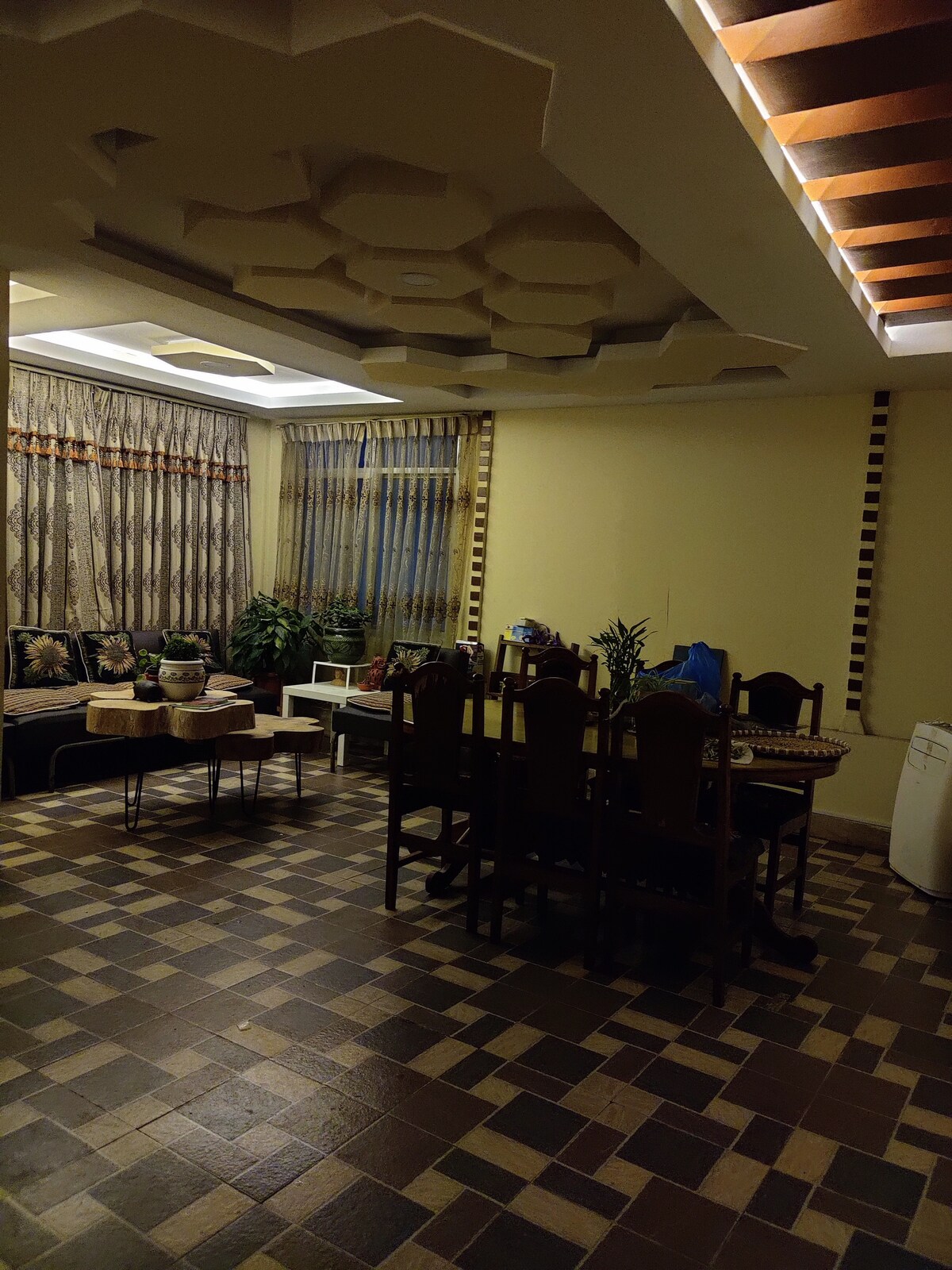 Sun-drenched room in a quiet Gothatar home. — photo