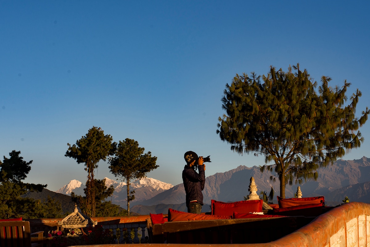 Peaceful cottage, Mountain facing room — photo