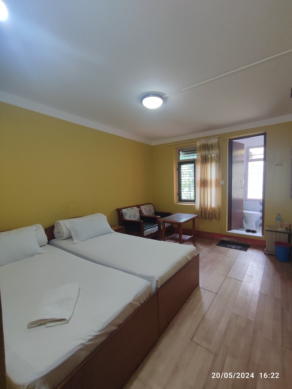 Twin room with attached bath ! — photo