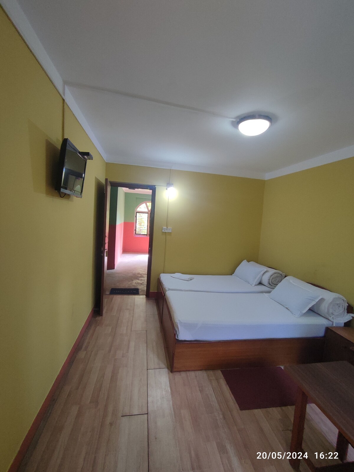 Twin room with attached bath ! — photo