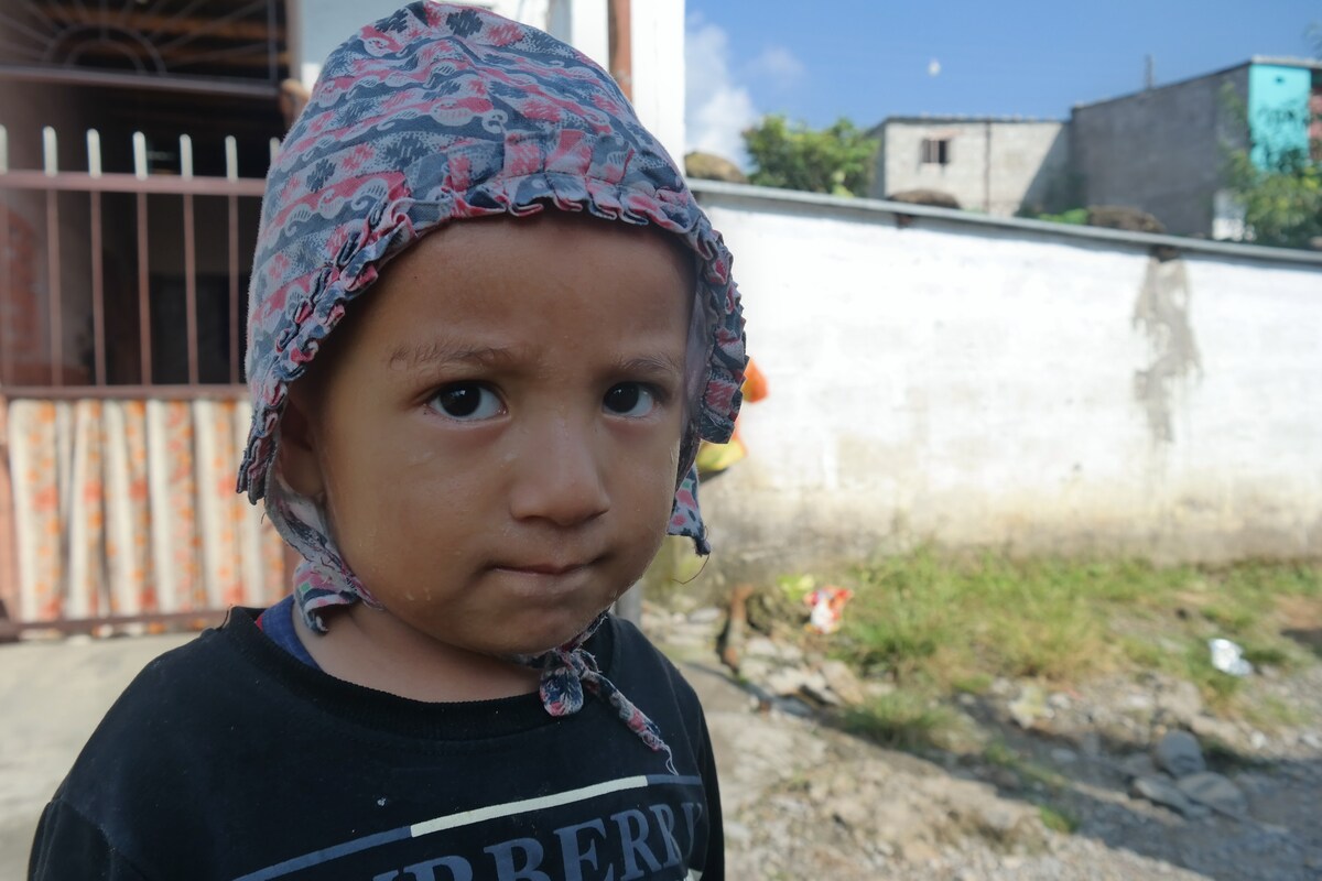 Home stay with lovely children — photo