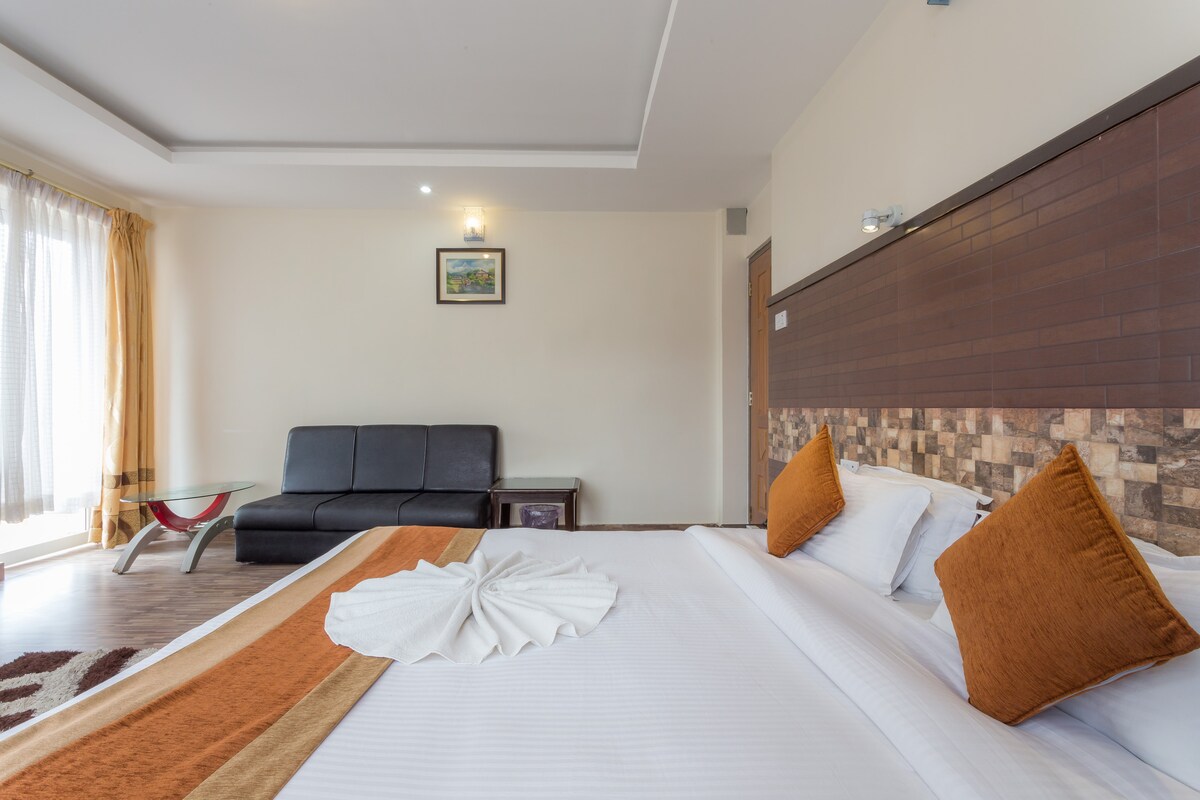 Deluxe room with mountain view — photo