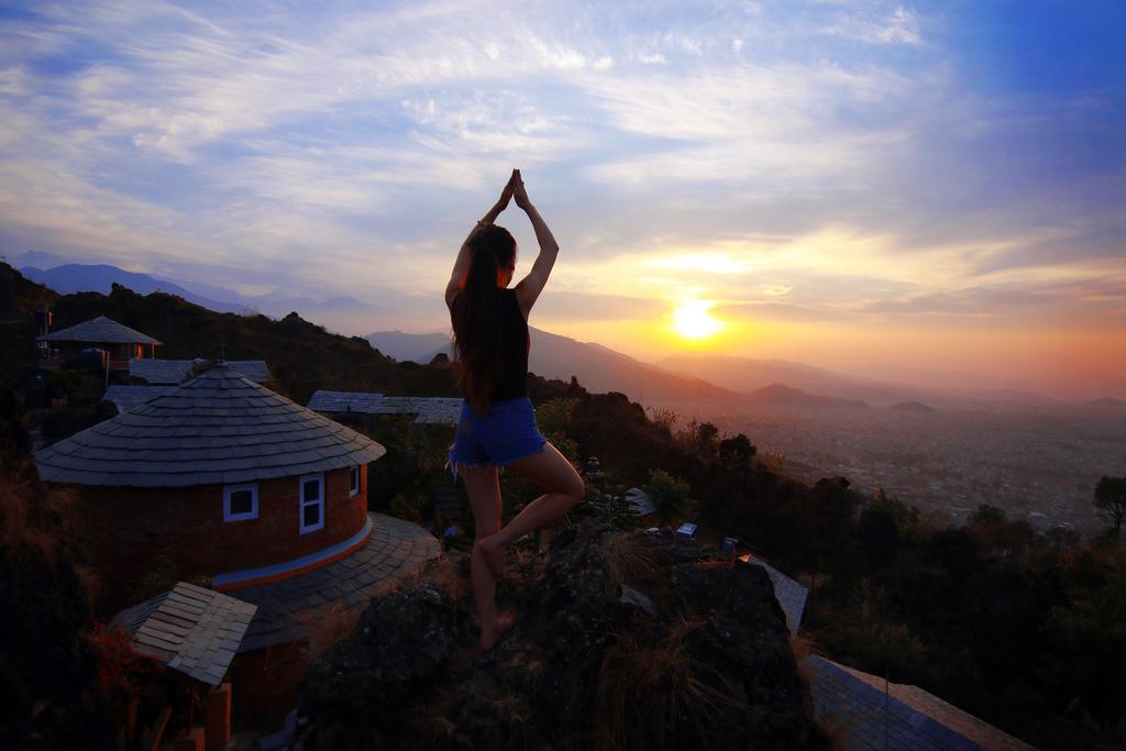 360 view ; mountain ,lake view and paradise nature