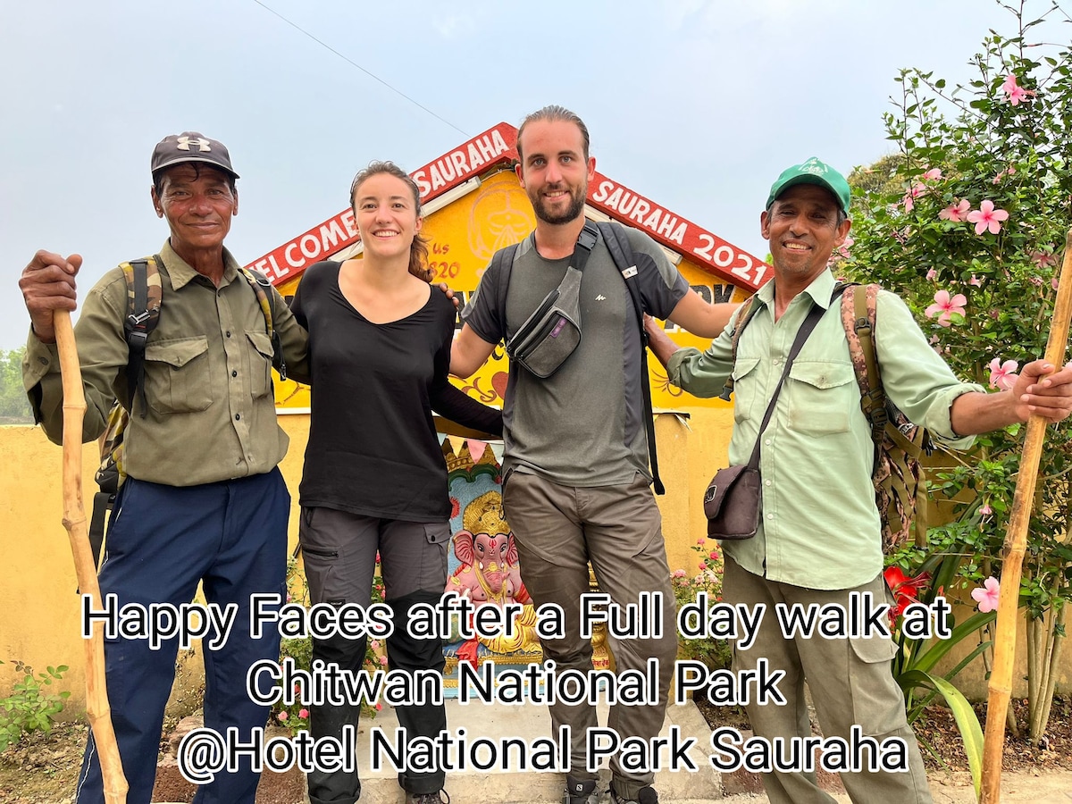 2 Double Bed Room for 4 Person Room in Sauraha — photo