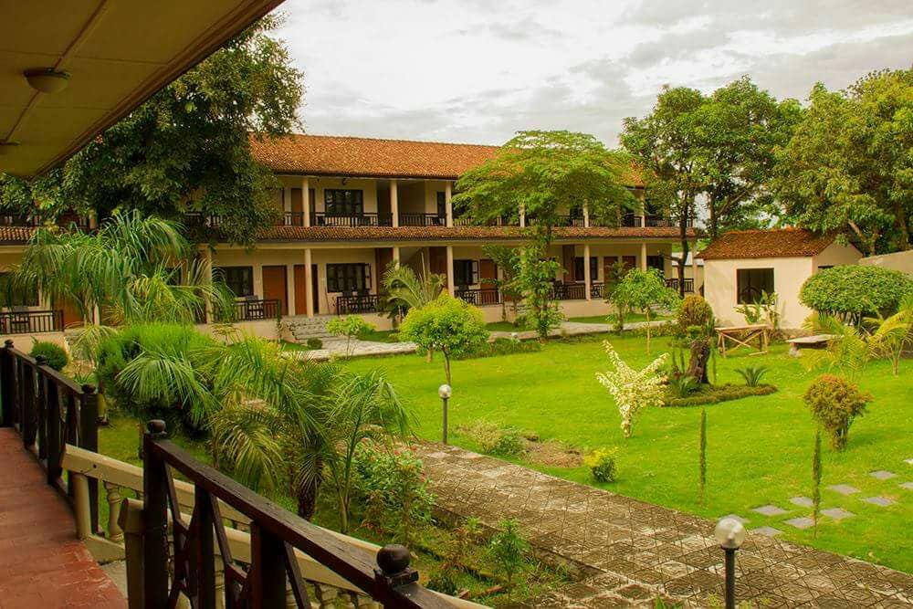 A resort in Nepal with pool — photo
