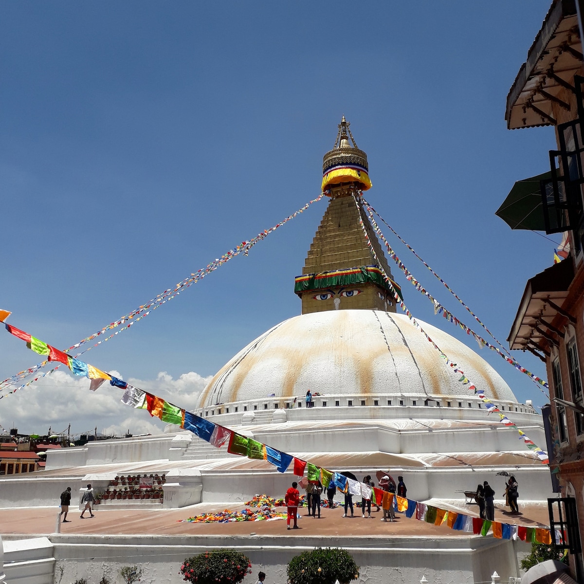 A bright cozy room with balcony, Ananda Tree House — photo