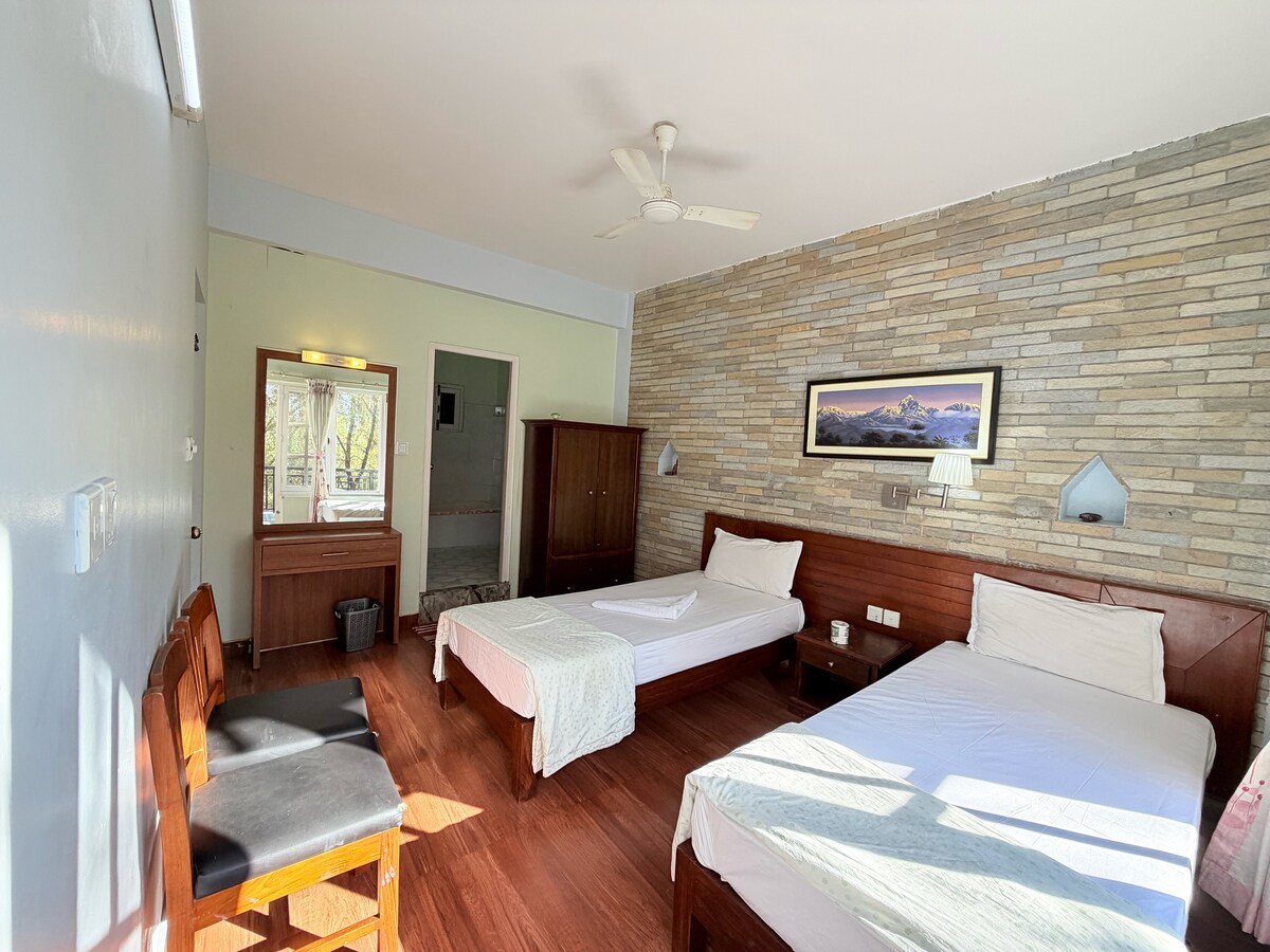 Balcony Room for 2 in Lakeside Pokhara