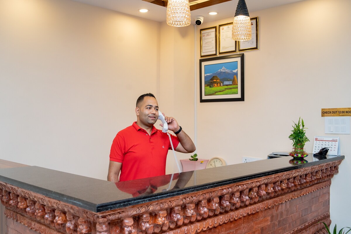 Deluxe Double or Twin Room at Madhuban Hotel — photo