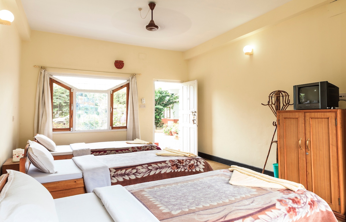 Triple Bed (3 single bed) Room