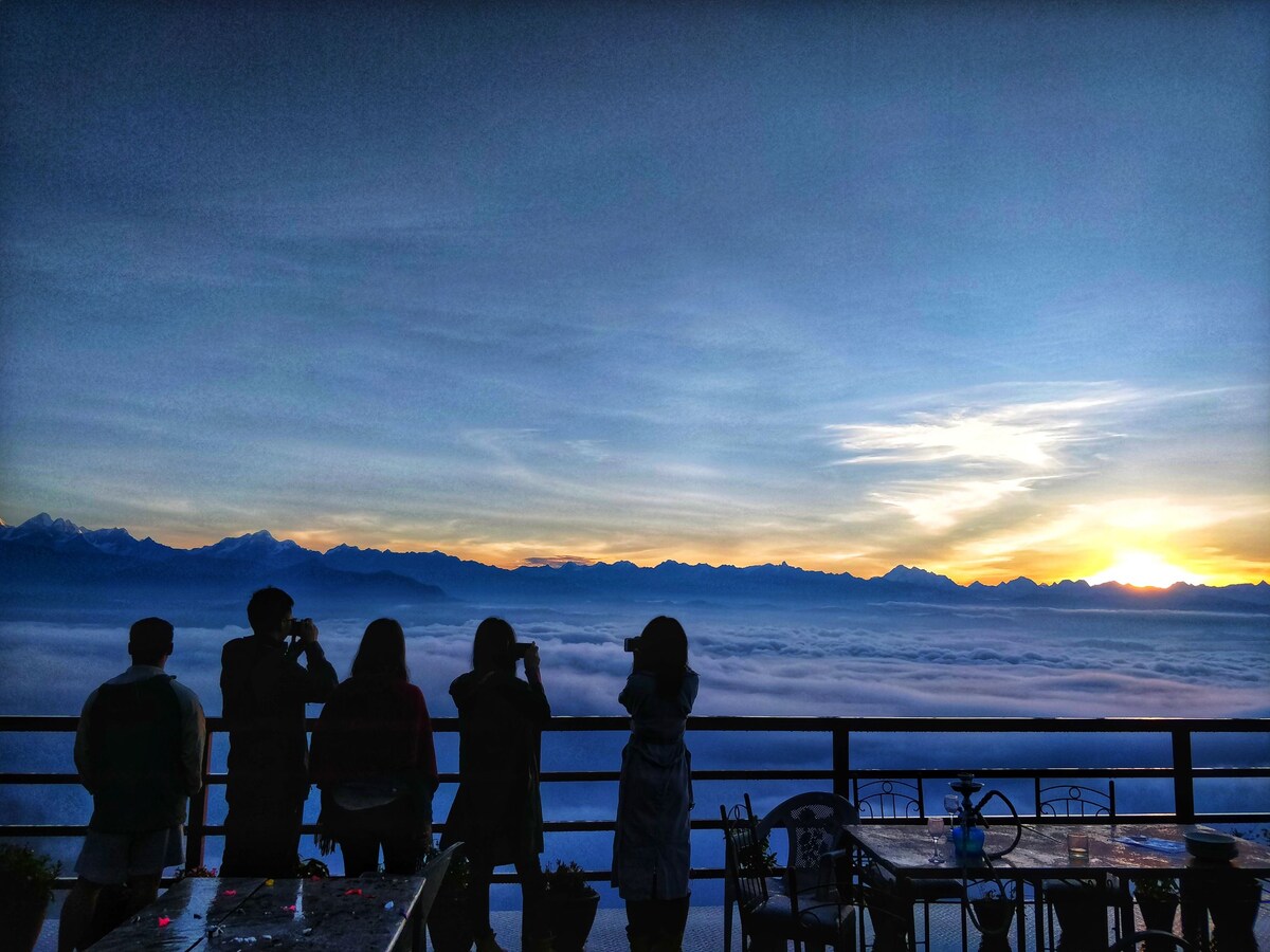 Everest view mountain resort nagarkot — photo