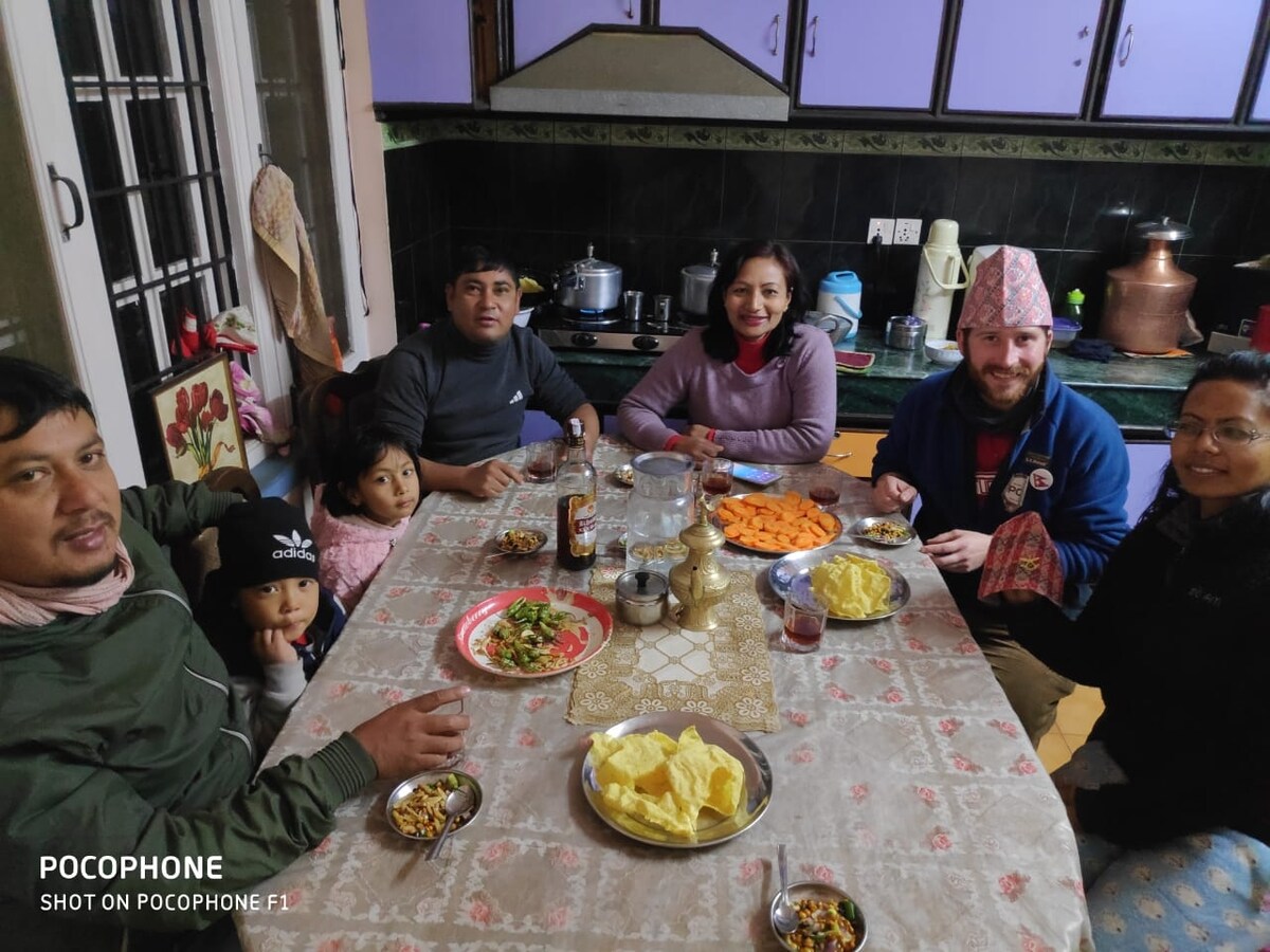 Twin room2 Shine Homestay English/Français — photo