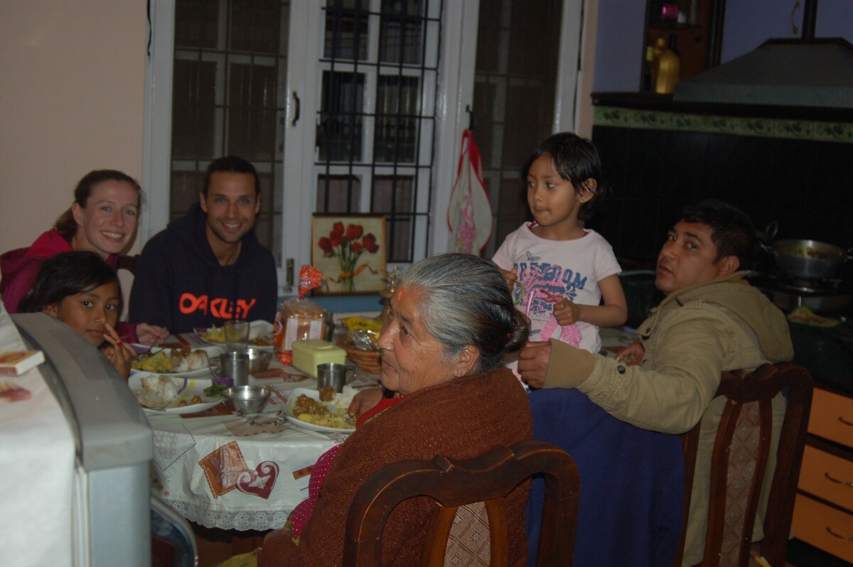 Twin room2 Shine Homestay English/Français — photo