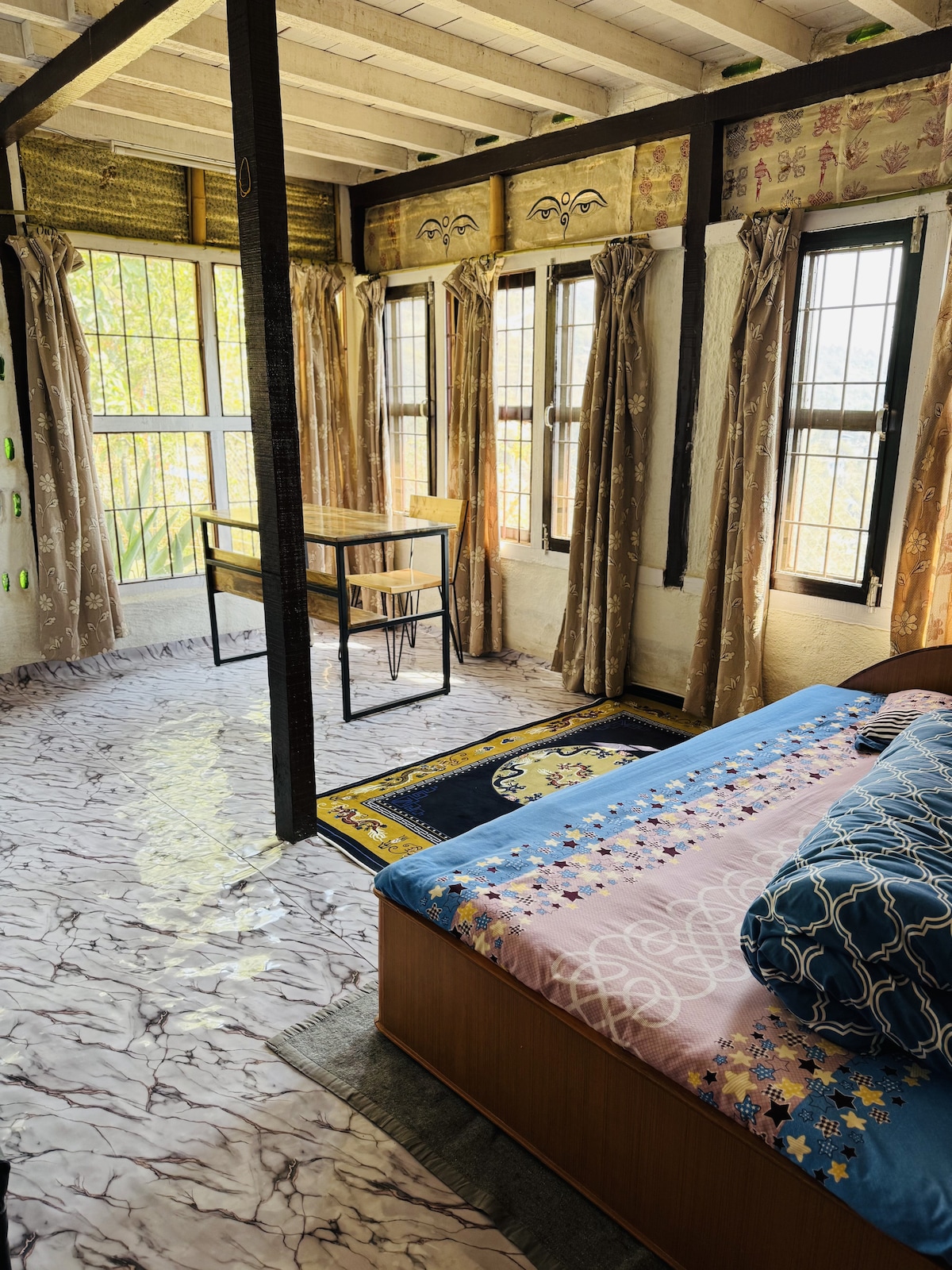 Eco-Friendly Mud House – Private Room w/ Bath