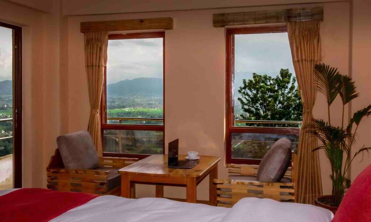 Double room with mountain view