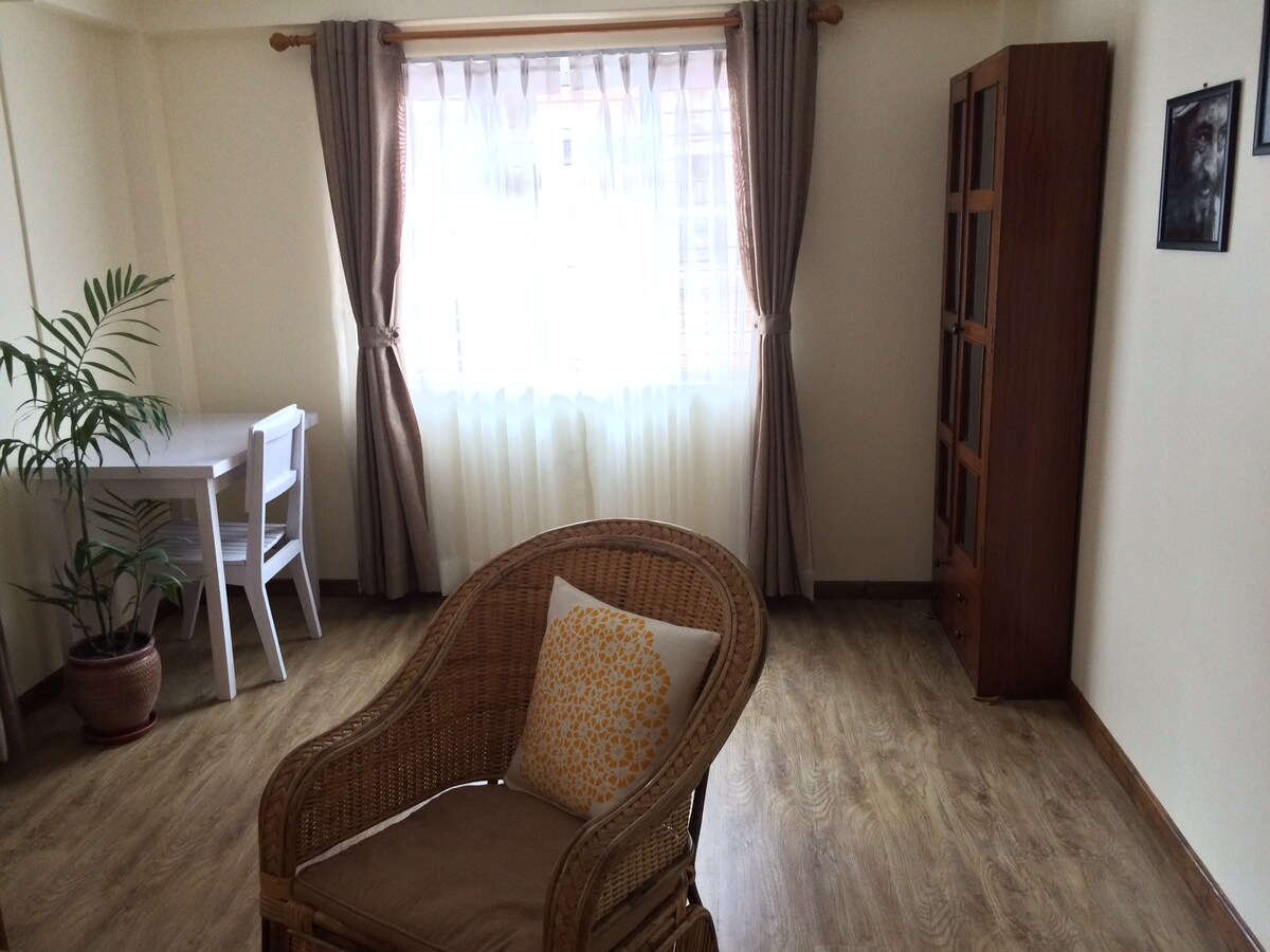 Karma flat: 1 BR flat w/ Rooftop Garden in Teku — photo