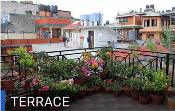 Semi Nepali Traditional Home — photo